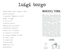 Tablet Screenshot of luigiborgo.com